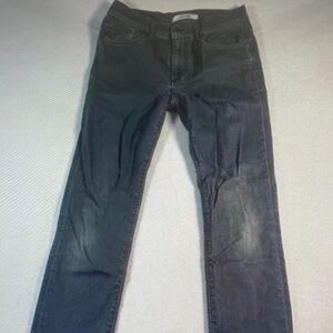Joe's Jeans Slim Black Denim with Subtle Fading